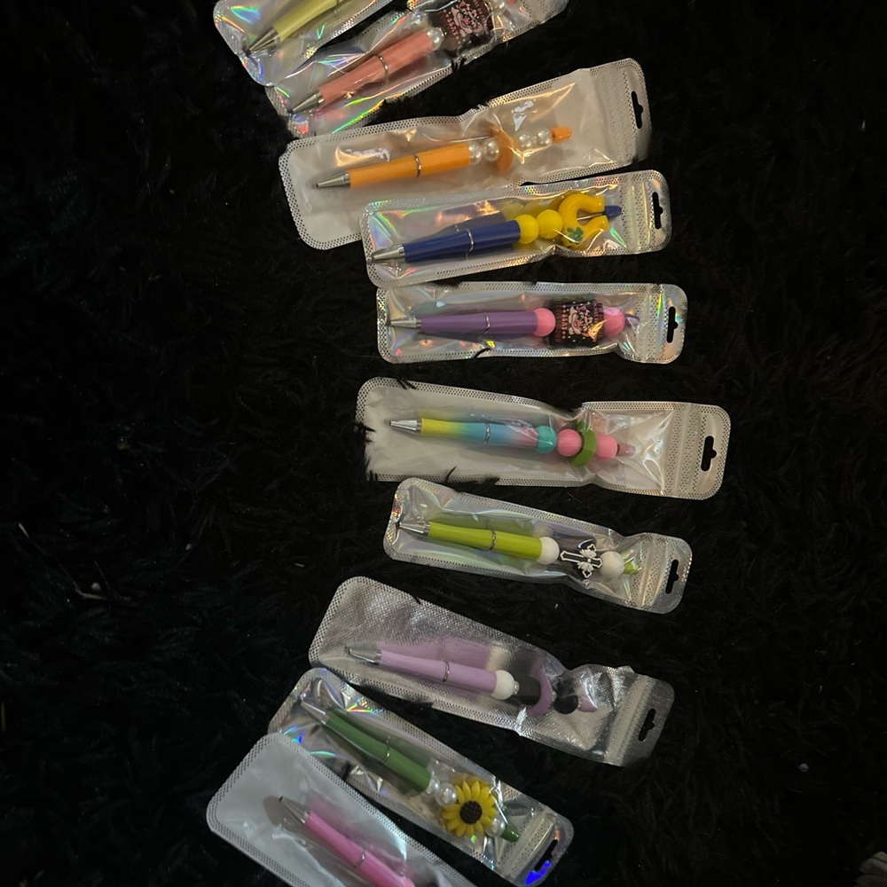 Colorful Novelty Pens Set